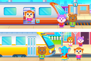 Train game for kids Screenshot 3