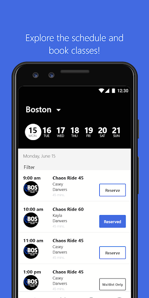 BOS Cycling Screenshot 2