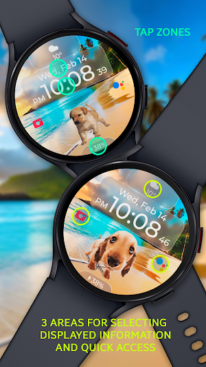 Chester Cute dog watch face Screenshot 3