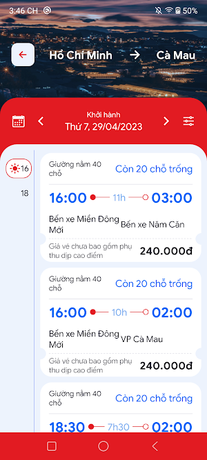 Nhà xe Giáp Diệp Screenshot 1