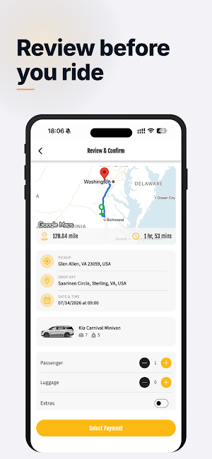 Virginia Airlink Screenshot 2