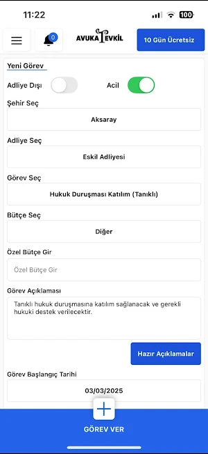 Avukatevkil Screenshot 0