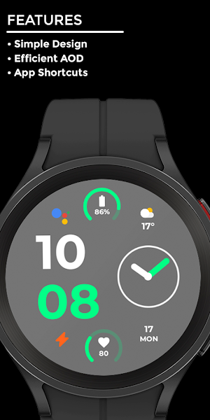 Night ver 12 - watch face Screenshot 1
