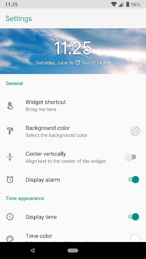 Digital Clock Widget Screenshot 2