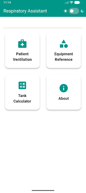 Respiratory Assistant Screenshot 0