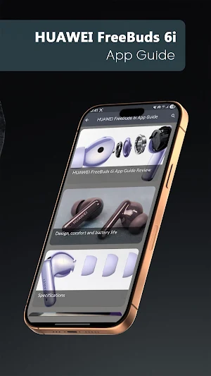 HUAWEI FreeBuds 6i App Guide Screenshot 2