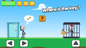 Brave Stickman: Love Rescue Screenshot 0