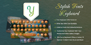 Fancy Stylish Fonts Keyboard Screenshot 0