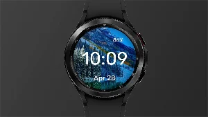 Blue Snow - Watch Face Screenshot 0