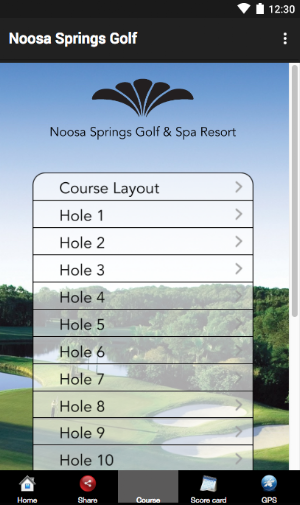 Noosa Springs Golf Screenshot 1