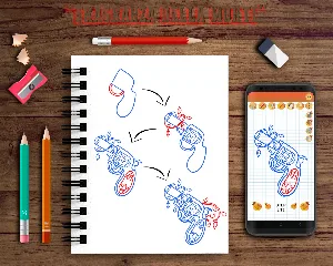 Learn to Draw Skull Tattoos Screenshot 3