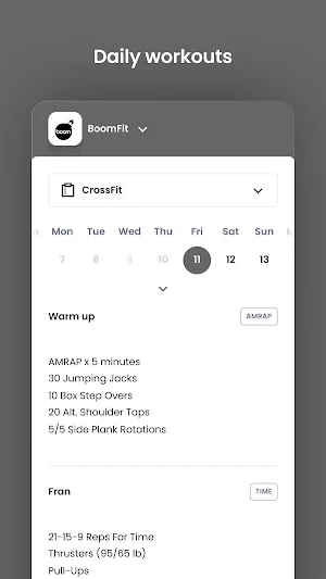 BoomFit BCS Screenshot 3