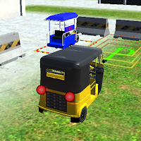 Rickshaw parking game 3d 2025