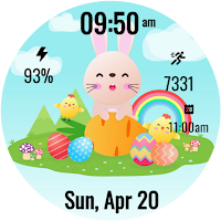 Happy Easter Watch Face 2