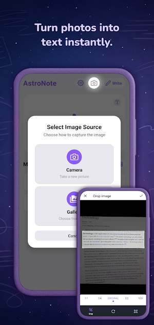 AstroNote - One Tap Notes Screenshot 3