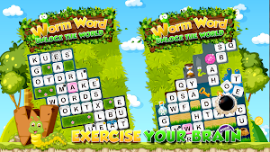 Worm Word : Unlock The World Screenshot 1