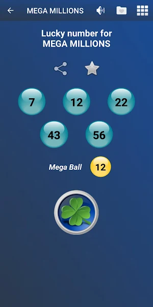 Lottery Number Generator Screenshot 2
