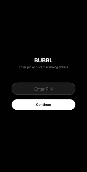 Bubbl: Ticket Scanner Screenshot 0