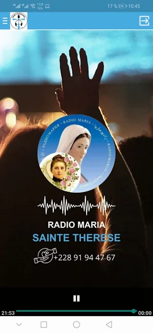 RADIO MARIA SAINTE THERESE Screenshot 1