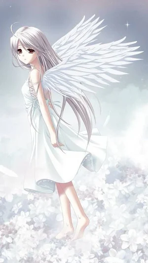 angel girl wallpaper Screenshot 1