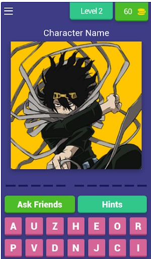 My Hero Academy Quiz Screenshot 2