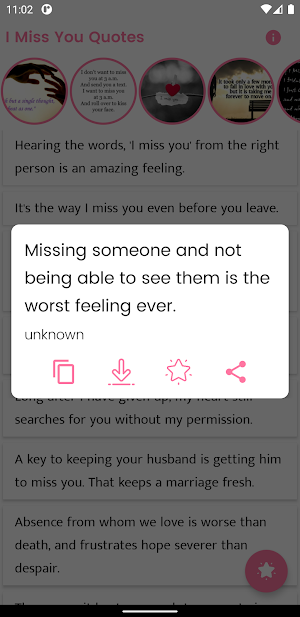 I Miss You Quotes and Sayings Screenshot 1