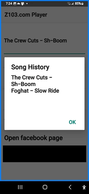 Z103.com Player Screenshot 2