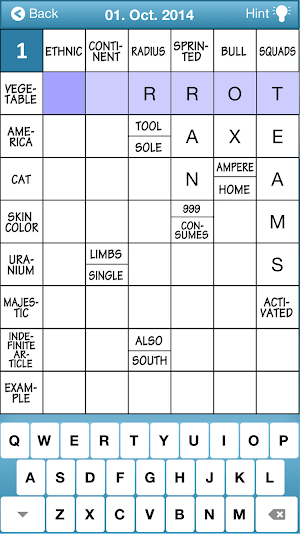 Clues in Squares Screenshot 0