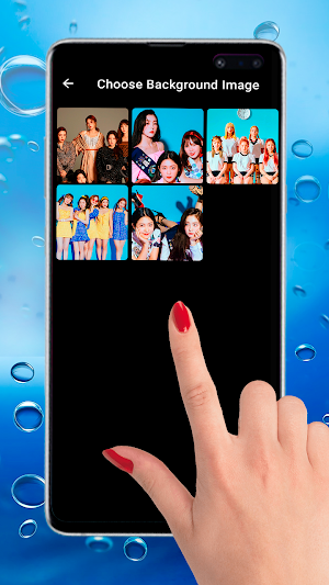 Kpop Cute Girly Red Velvet Live Wallpaper Screenshot 2