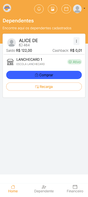 Cantina do Colégio Screenshot 0