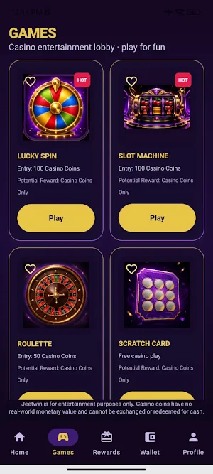 Jeetwin Screenshot 1