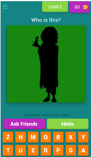 Guess the Character Trivia Screenshot 1
