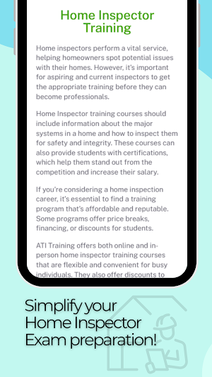 Home Inspector Practice Test Screenshot 3