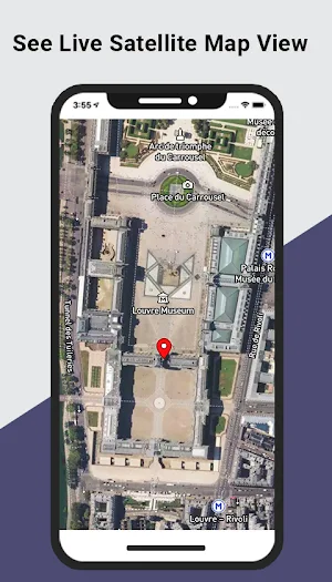 GPS Maps, Live Satellite View Screenshot 1