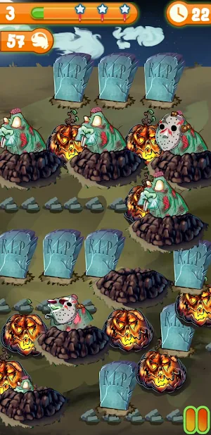 Punch a mole! Halloween Edition Screenshot 1