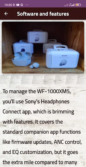 sony wf-1000xm5 guide Screenshot 3