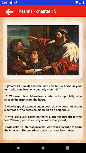 Psalms App Screenshot 3