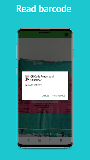 qr code scanner for android Screenshot 2