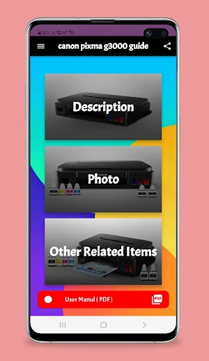 canon pixma g3000 guide Screenshot 0