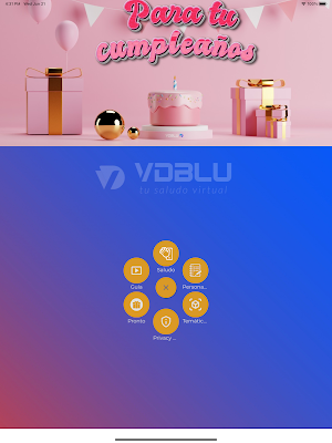 VDblu - Saludos y Cumpleaños Screenshot 3