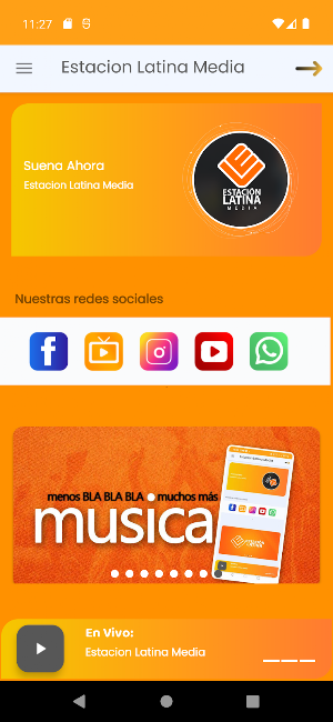 Estacion Latina Media Screenshot 1