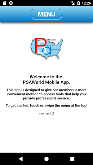 PSAWorld Mobile App Screenshot 0