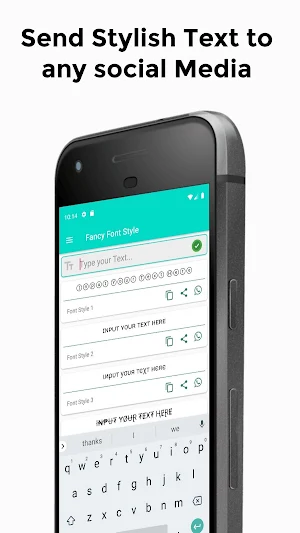 Fancy Stylish Text - cool fonts nickname generator Screenshot 0
