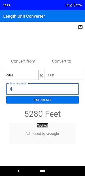 Length Unit Converter Screenshot 1