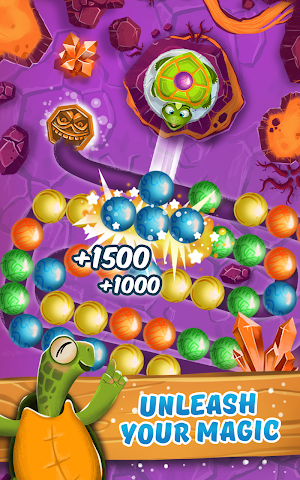 Marble Woka Woka from the jungle to the marble sea Screenshot 1