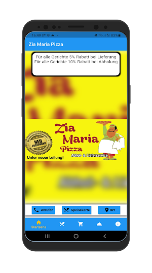 Zia Maria Pizza Screenshot 0