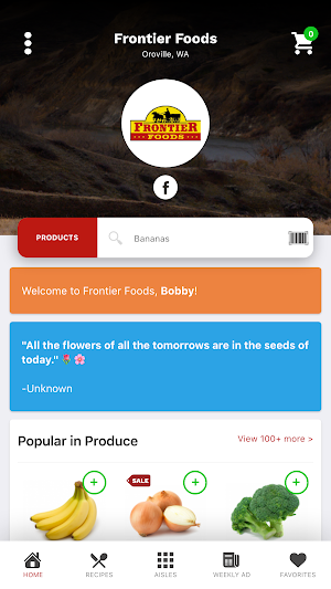 Frontier Foods Screenshot 0