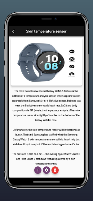 Samsung Galaxy Watch 5 Guide Screenshot 1