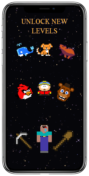 Galactic Pixel Storm Screenshot 0