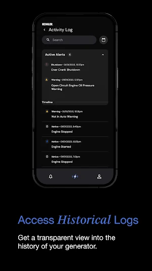Kohler Energy Management Screenshot 2